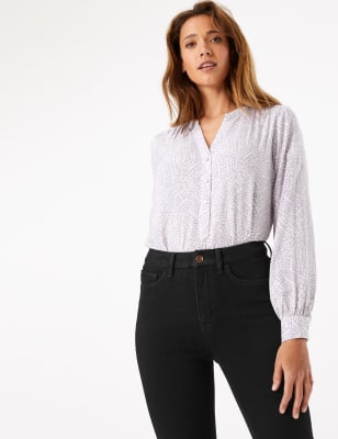 m&s collection high waist super skinny jeans