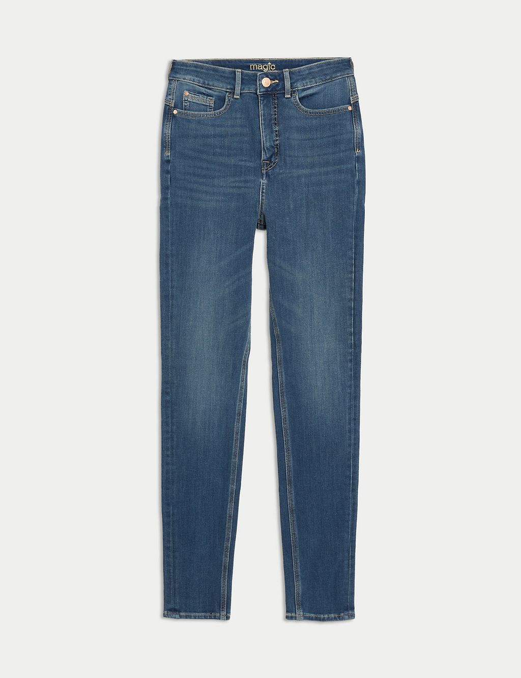 Magic Shaping High Waisted Skinny Jeans 1 of 6