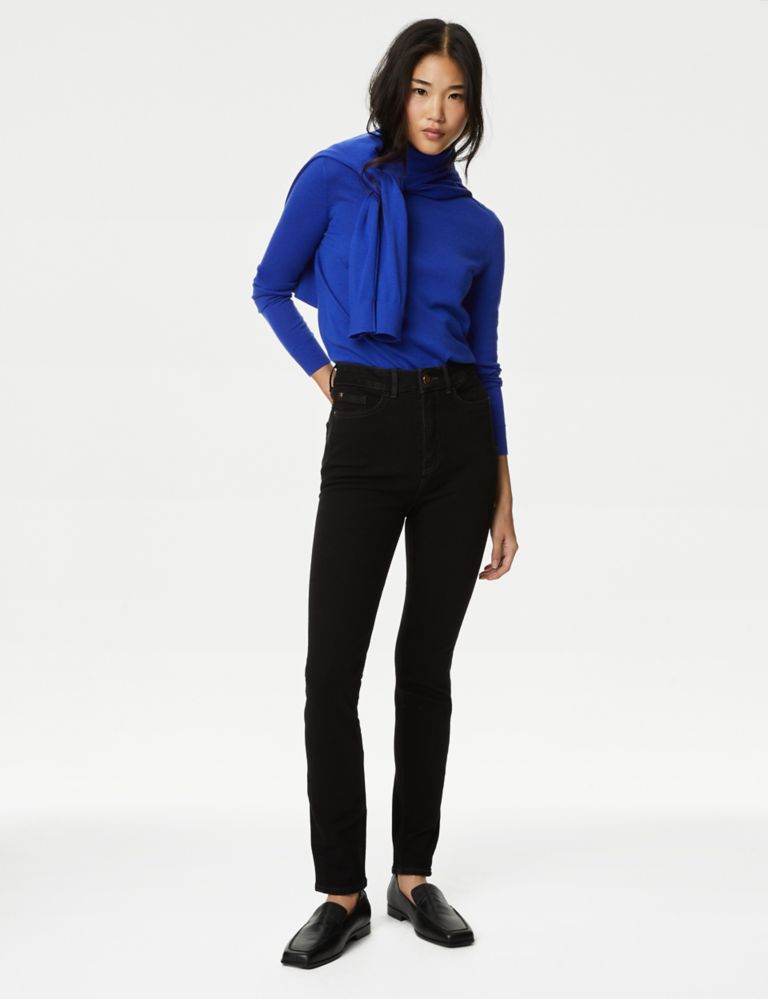 Magic Shaping High Waisted Skinny Jeans, M&S Collection