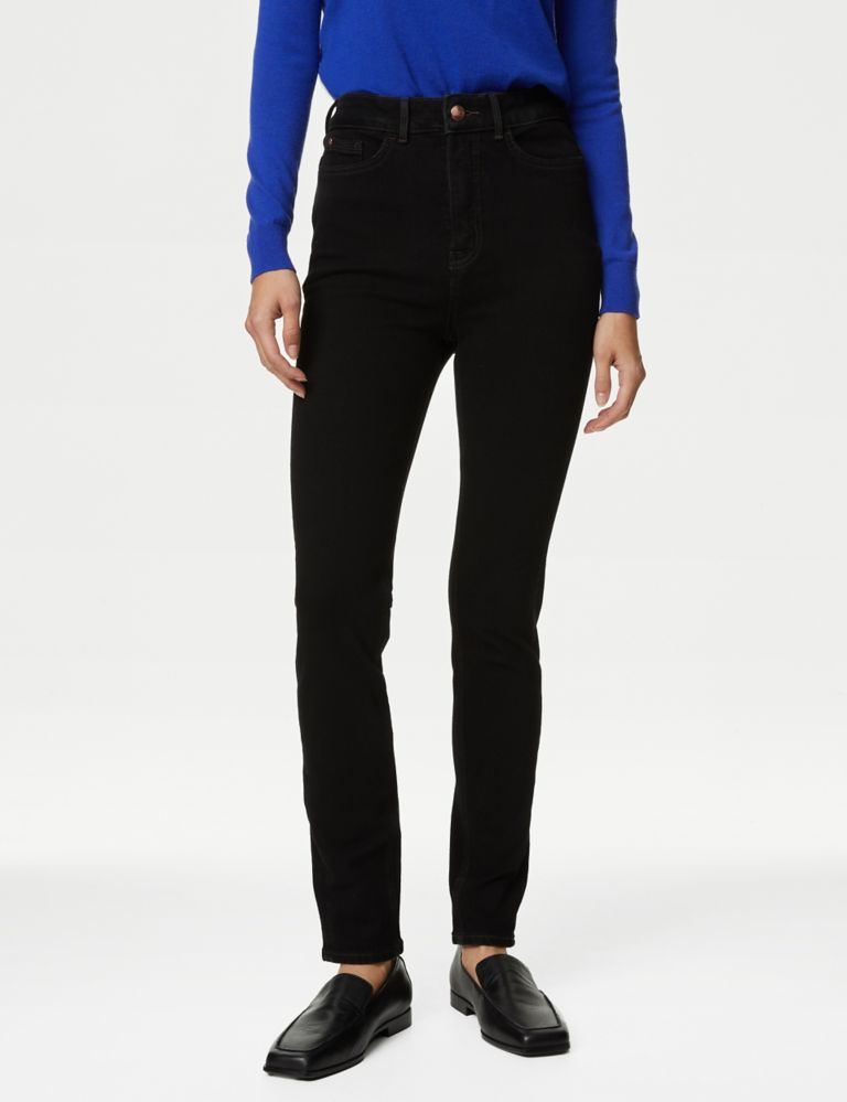 Ivy Supersoft High Waisted Skinny Jeans, M&S Collection