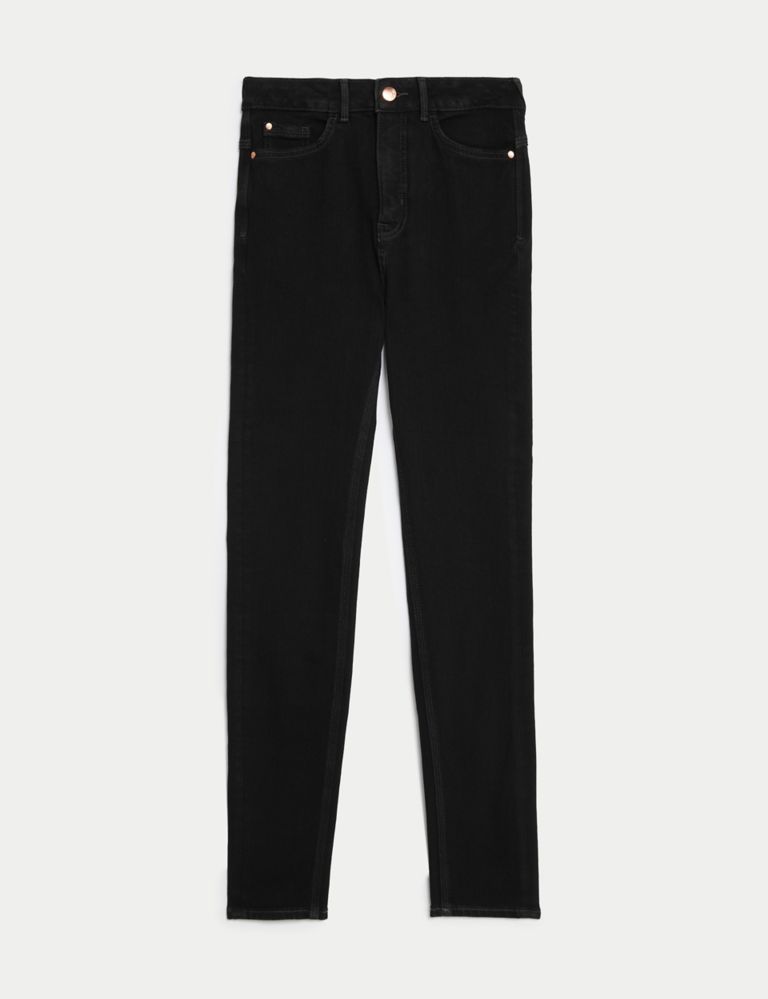 Spanx Cropped Skinny Jeans in Black