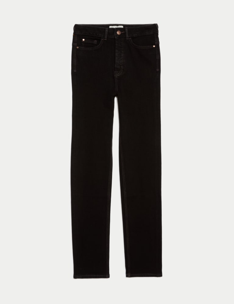 Spanx Cropped Skinny Jeans in Black