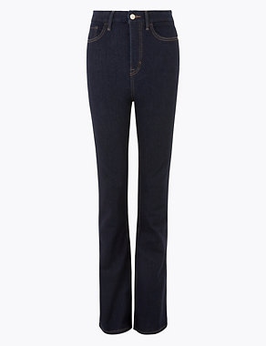 Magic Shaping High Waisted Slim Flare Jeans Image 2 of 5