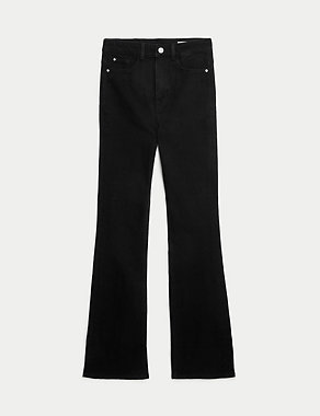 Magic Shaping High Waisted Slim Flare Jeans Image 2 of 6