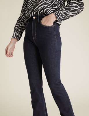 m&s flared jeans