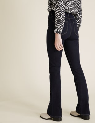 Magic Shaping High Waisted Slim Flare Jeans, M&S Collection