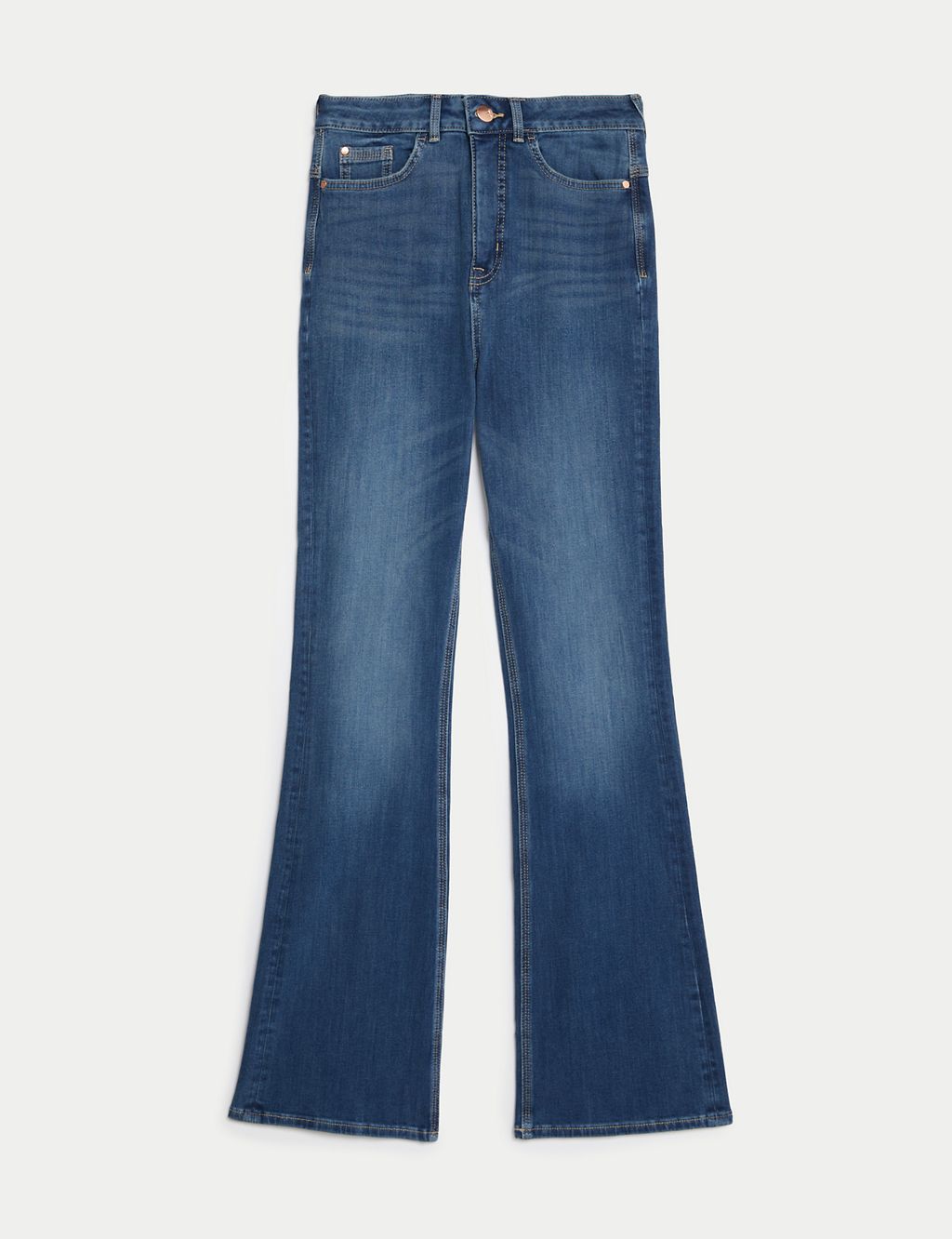 Magic Shaping High Waisted Slim Flare Jeans 1 of 8