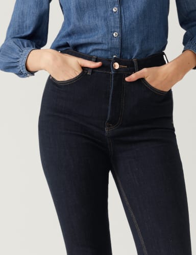 Magic Shaping High Waisted Slim Flare Jeans 5 of 10