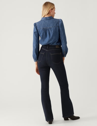 Magic Shaping High Waisted Slim Flare Jeans 6 of 10