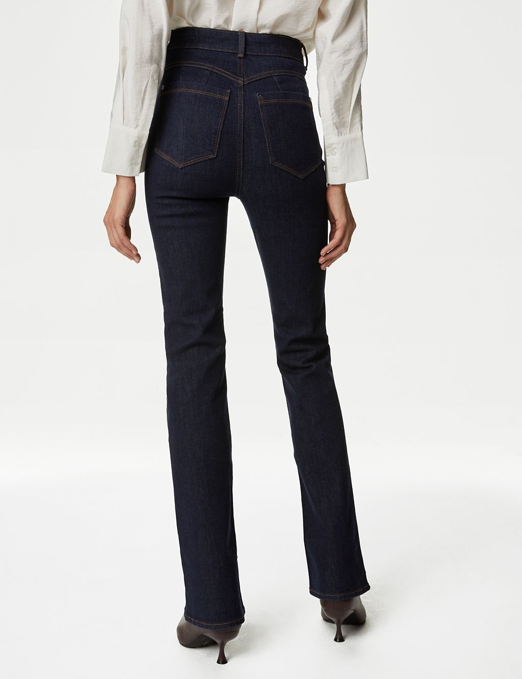 Magic Shaping High Waisted Slim Flare Jeans 6 of 6