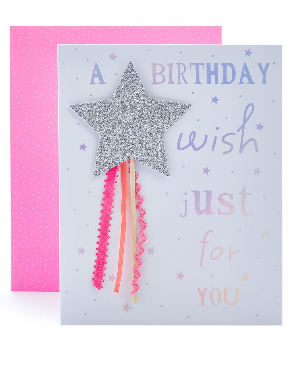 Magic Wand Birthday Card | M&S