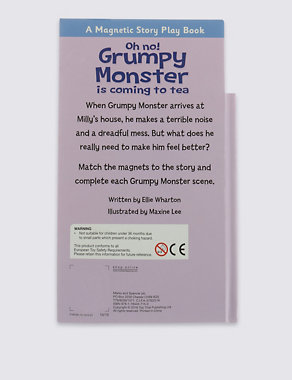 Magnetic Grumpy Monster Book Image 2 of 4
