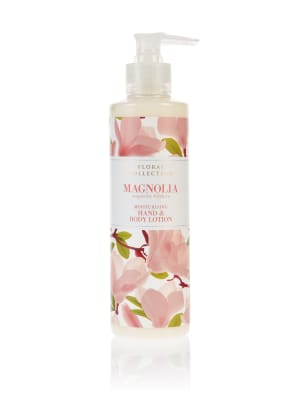 Magnolia Hand & Body Lotion 250ml Floral Collection M&S