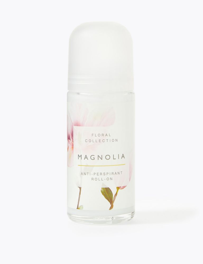 Magnolia Roll on Deodorant 50ml 1 of 2