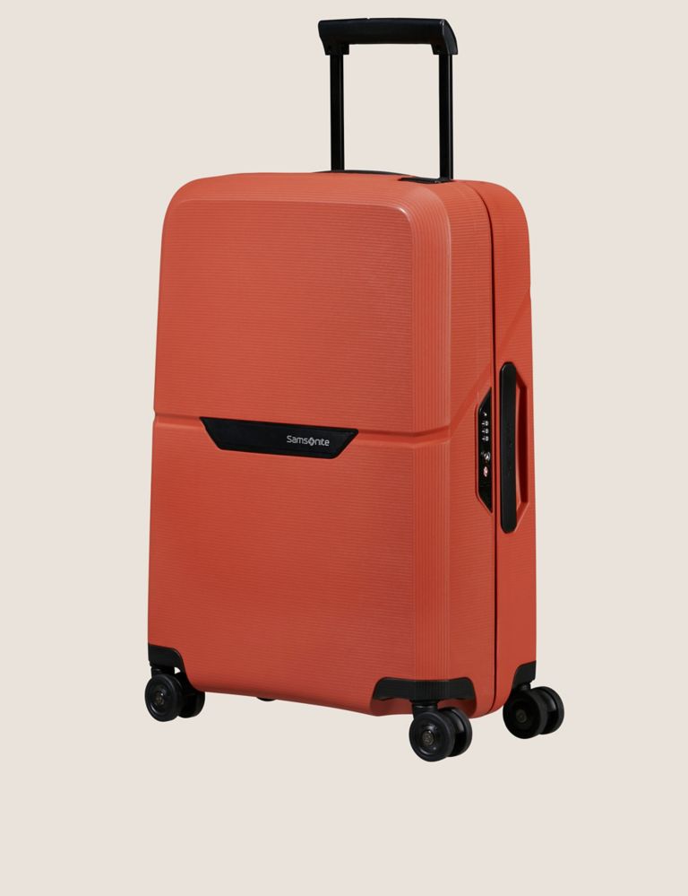 Magnum 4 Wheel Hard Shell Eco Cabin Suitcase 1 of 5
