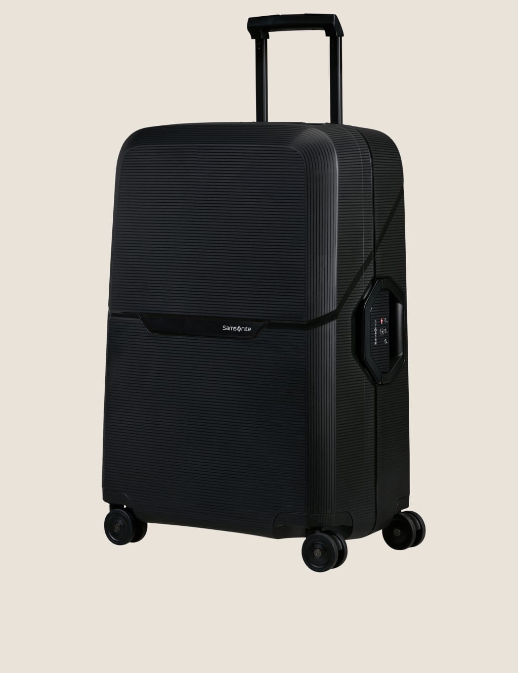 Samsonite grey hard suitcase sales