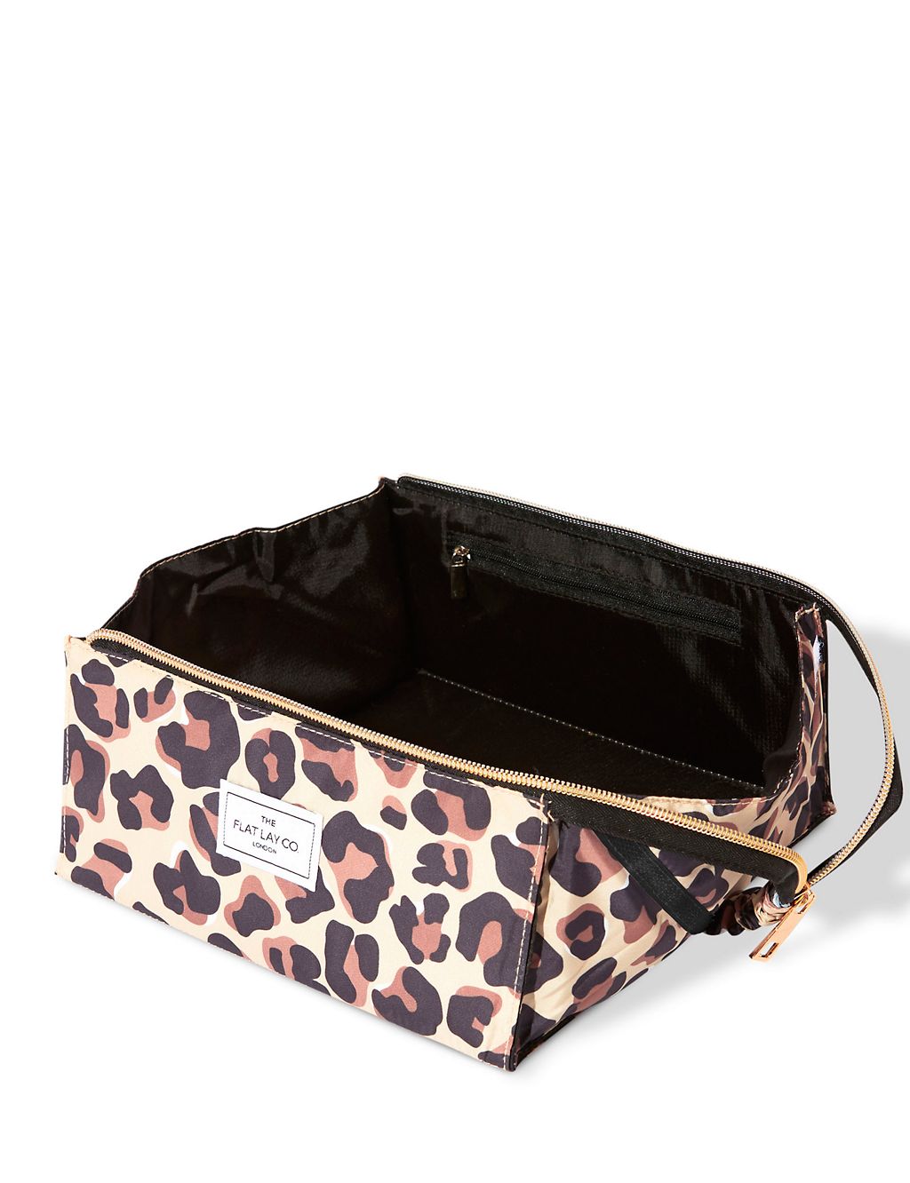 Makeup Box Bag In Leopard Print 2 of 5