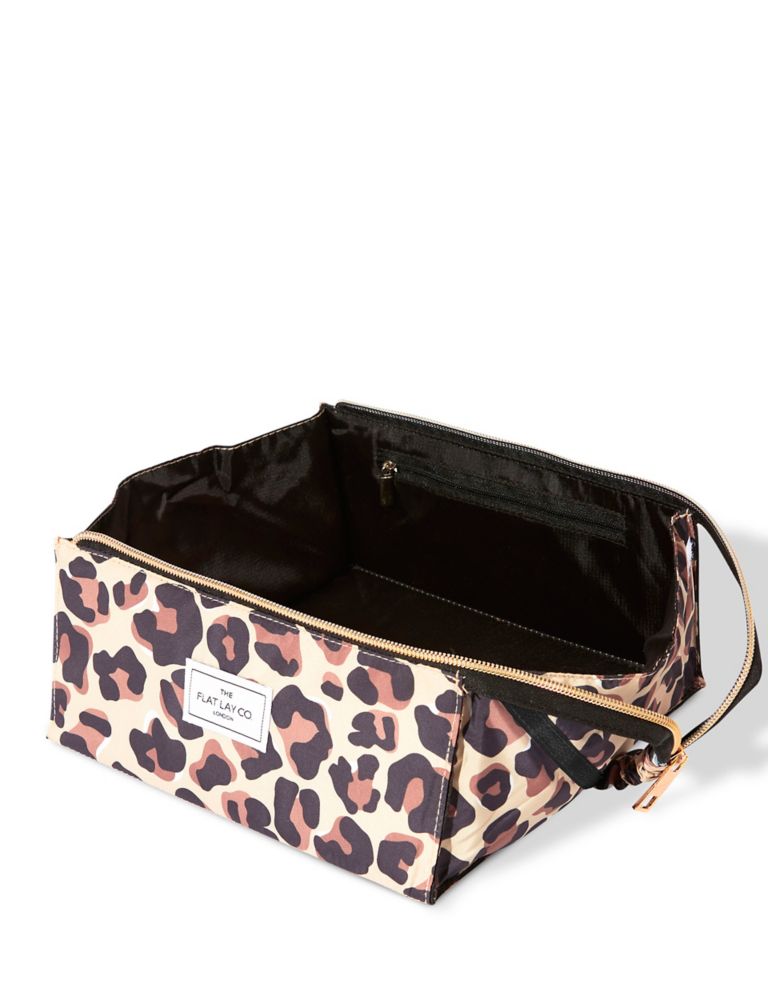 Makeup Box Bag In Leopard Print 3 of 5