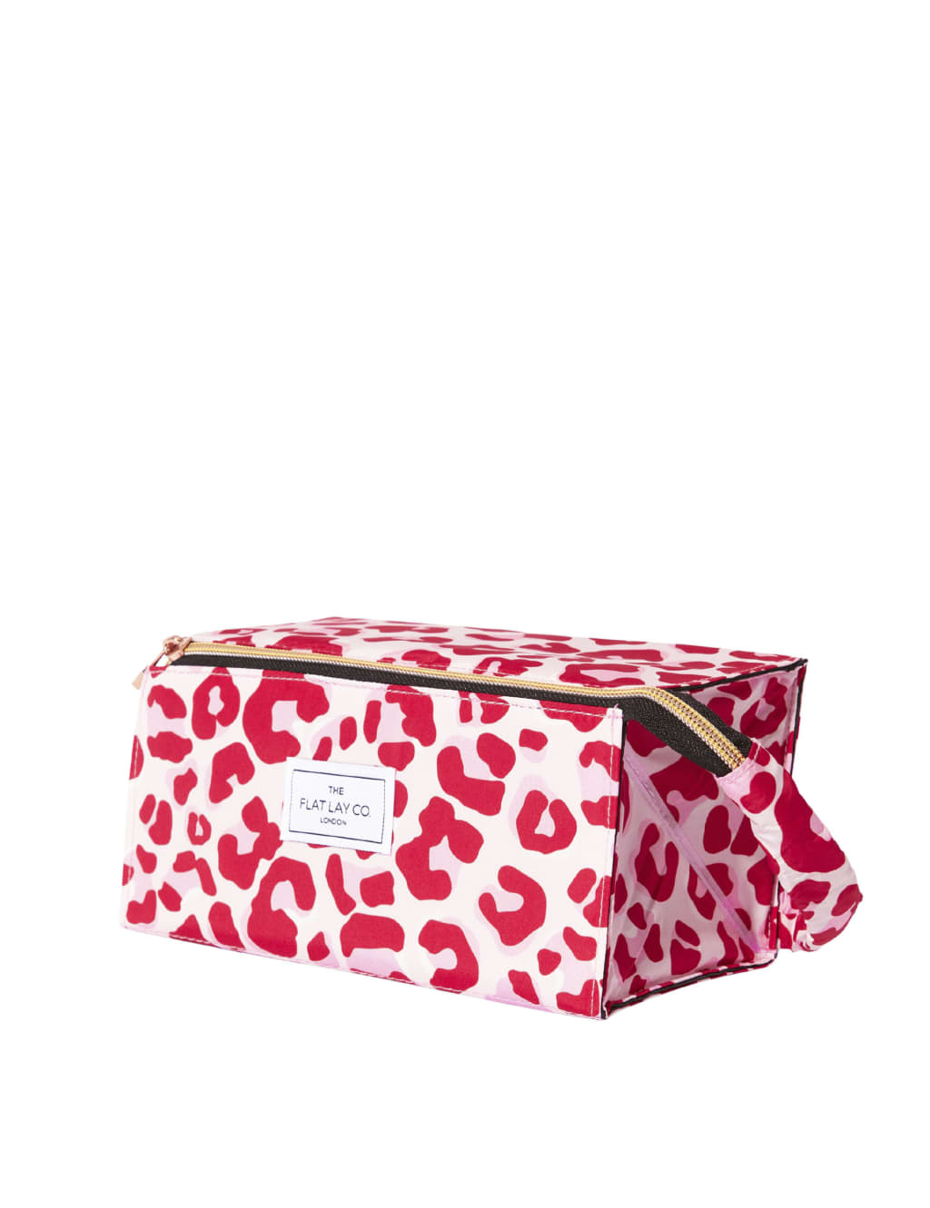 Makeup Box Bag In Pink Leopard The Flat Lay Co. M&S