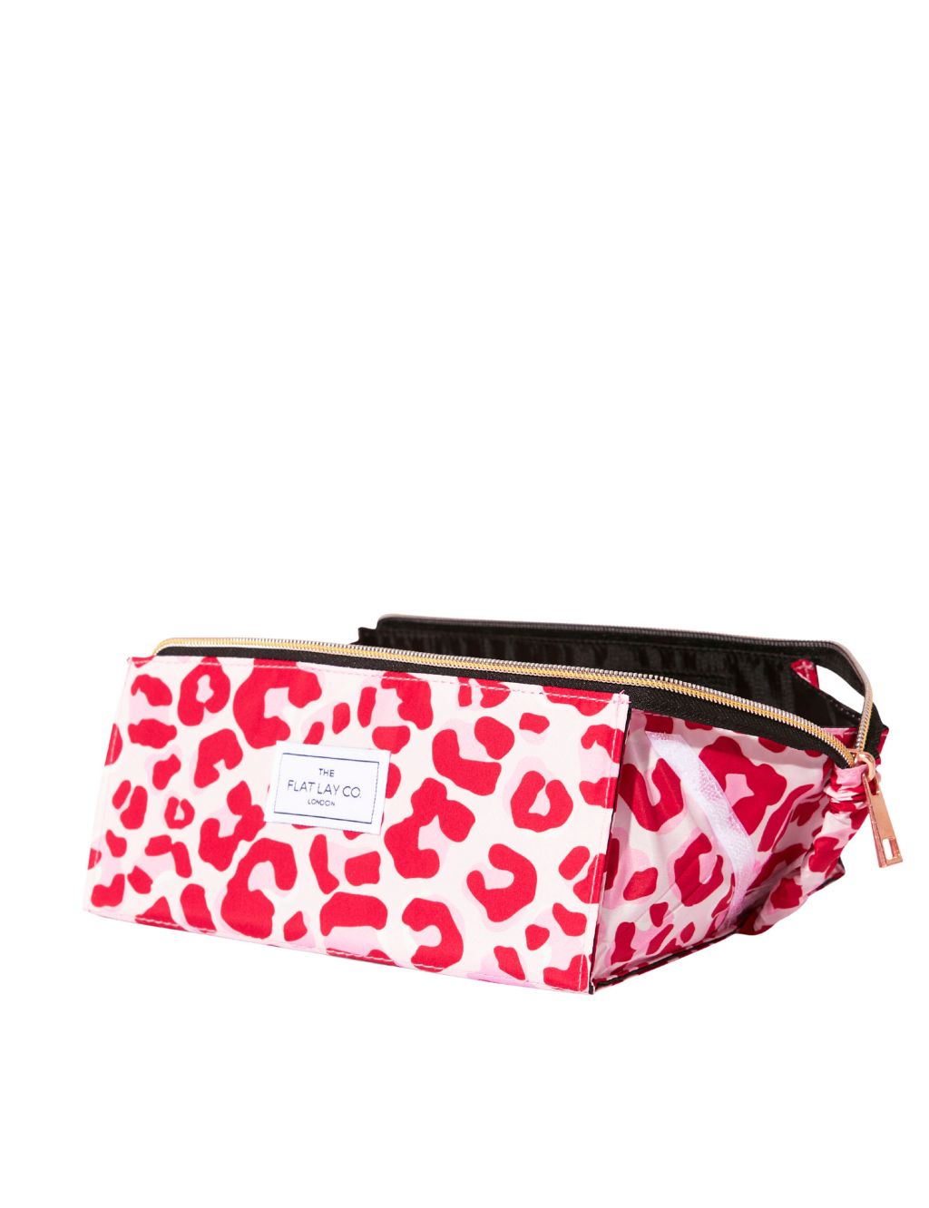 Makeup Box Bag In Pink Leopard | The Flat Lay Co. | M&S