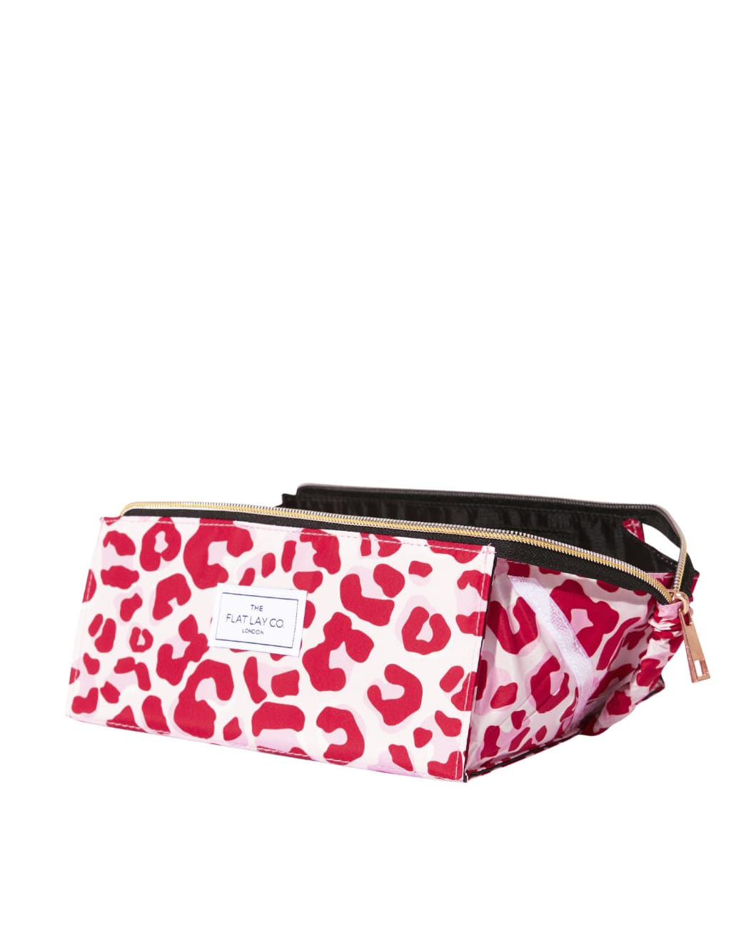 Makeup Box Bag In Pink Leopard 2 of 5