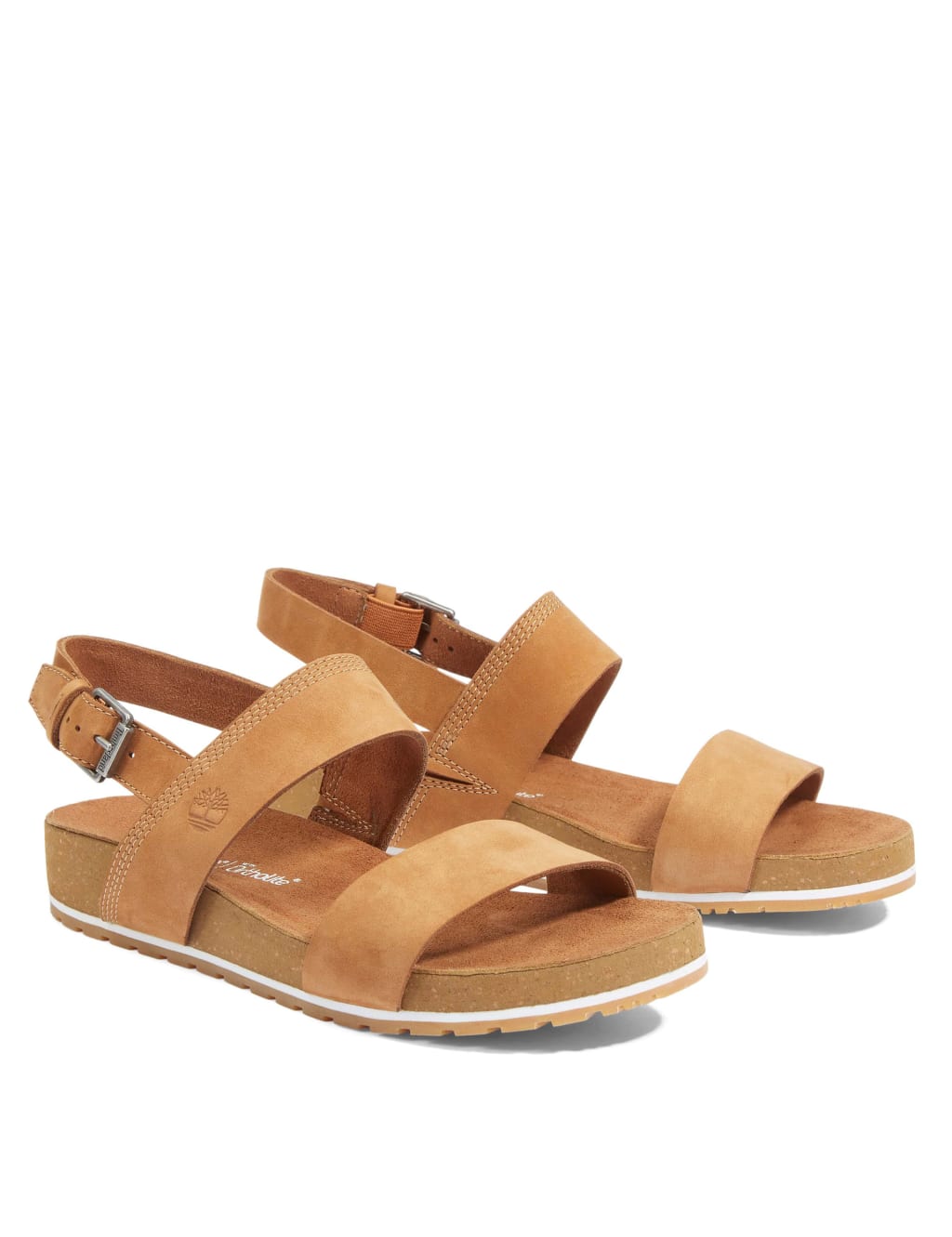 Malibu Waves Leather Ankle Strap Sandals 1 of 6