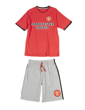 Manchester United Short Pyjamas Image 2 of 4
