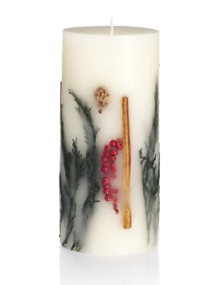 Mandarin, Cinnamon & Cloves Large Inclusion Candle M&S