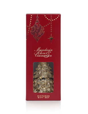 Mandarin, Clove & Cinnamon Diffuser Gift Set M&S
