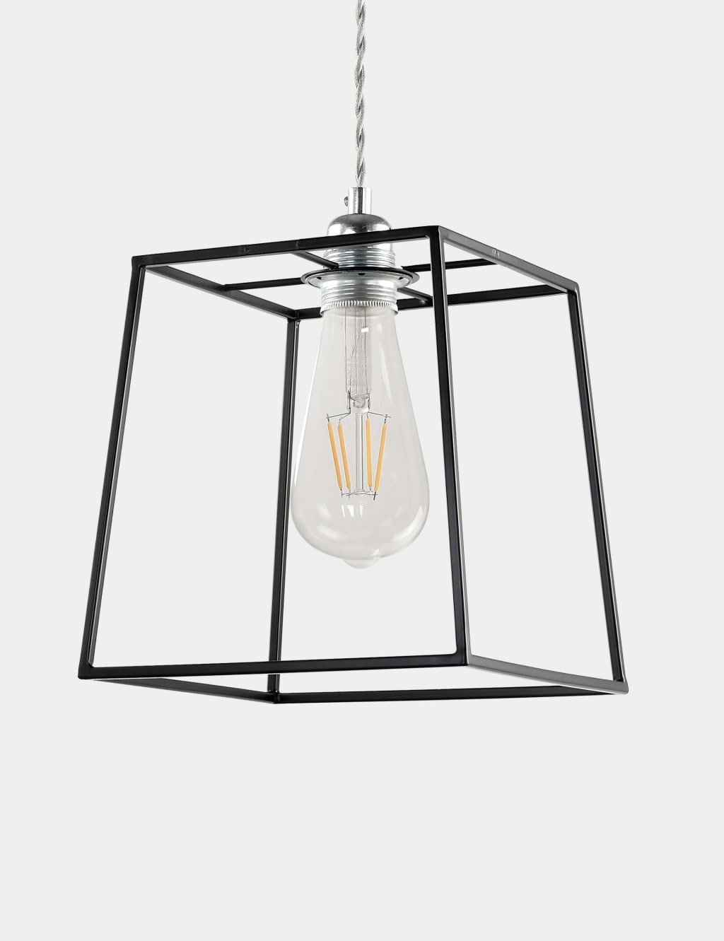 Black frame light shade sale