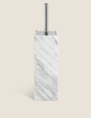 marble toilet brush holder