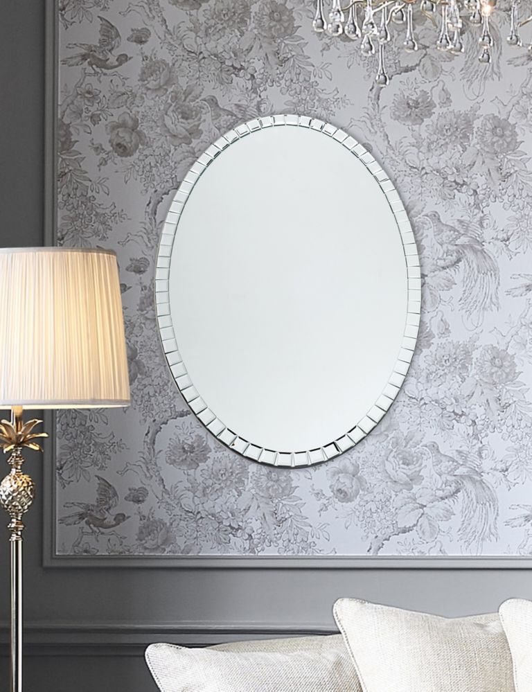 Marcella Oval Wall Mirror 1 of 4