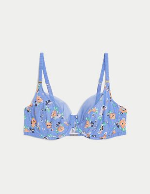 Marie Print Wired Full Cup Bra (A-E) Image 2 of 7