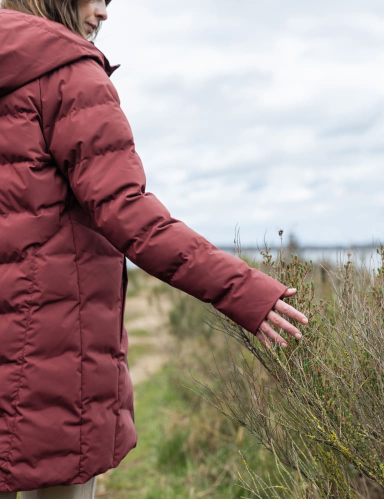 Marina Waterproof Padded Longline Coat