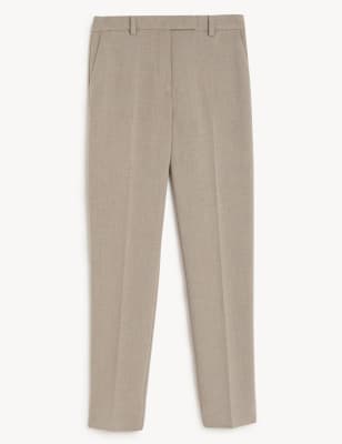 Marl Slim Fit Ankle Grazer Trousers Image 2 of 7