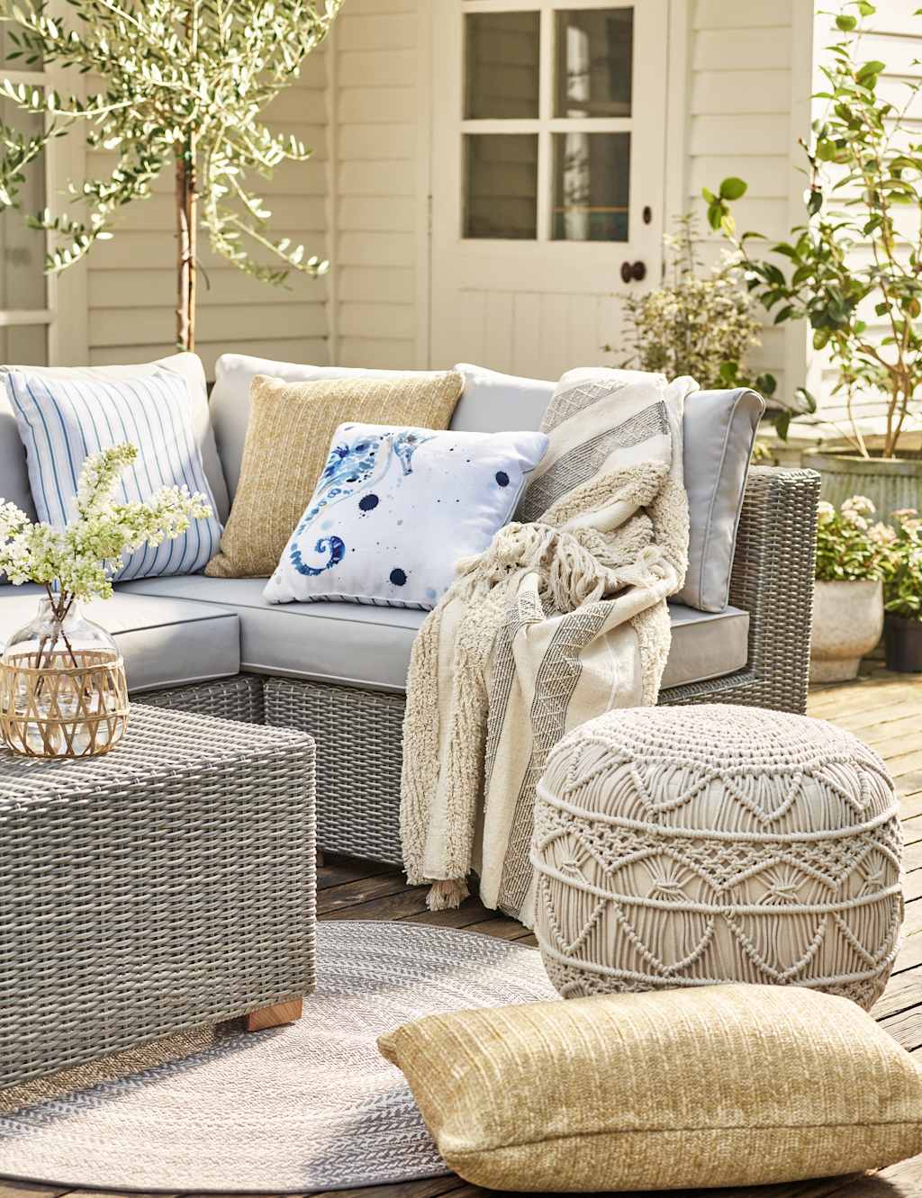 Marlow Garden Corner Sofa M&S Collection M&S