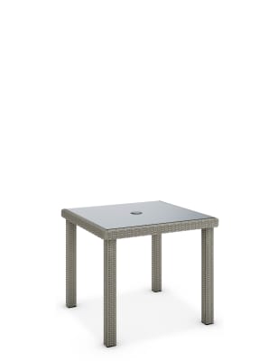 Garden furniture store square table