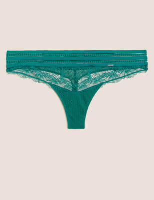 Marseilles Lace Thong Image 2 of 6