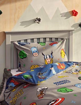 Boys marvel hot sale bedding