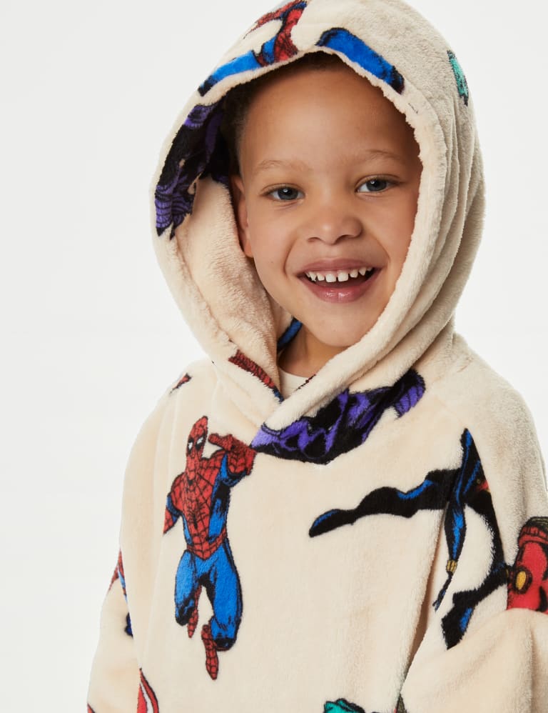 Marvel™ Oversized Fleece Hoodie (3-8 Yrs) | Mu0026S Collection | Mu0026S