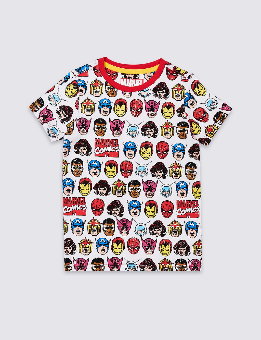 Marvel™ Pure Cotton Top (3 Months - 7 Years) 1 of 3