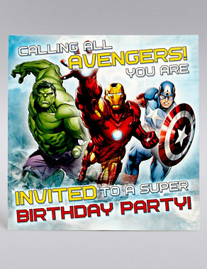 Marvel Avengers™ Party Invites Image 2 of 3