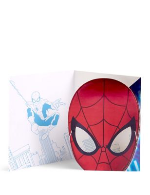 Marvel Ultimate Spider-Man™ Mask Birthday Card Image 2 of 4