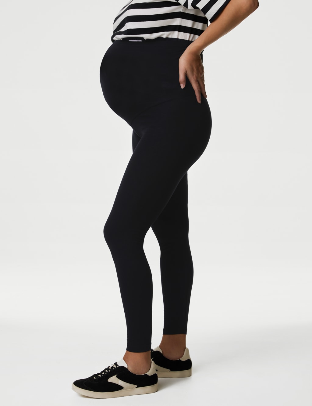 Maternity 2pk Over Bump Leggings 2 of 5