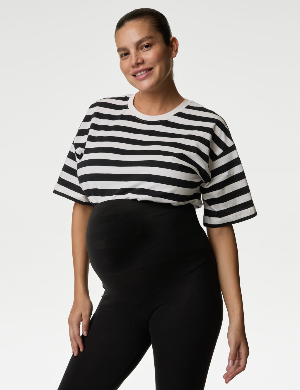 Maternity 2pk Over Bump Leggings M&S Collection M&S