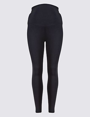 Maternity Cotton Rich Leggings with Stretch Image 2 of 6