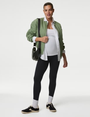 Maternity Over Bump Leggings, M&S Collection