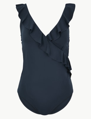 Maternity Ruffle Swimsuit M&S Collection M&S