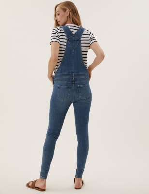 skinny fit dungarees womens