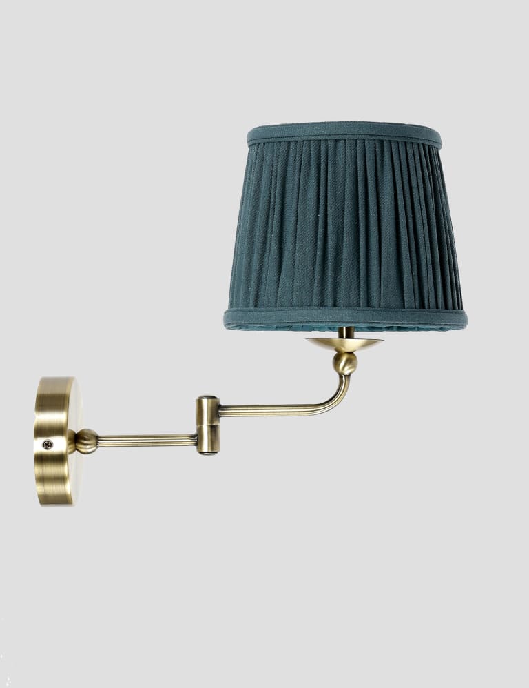 Maulden Pleated Wall Light 1 of 5